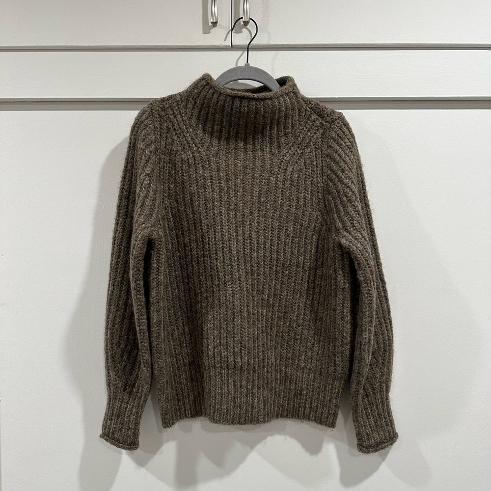 Madewell Loretto Mockneck Pullover Sweater